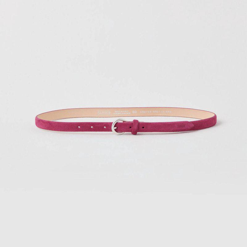 Closed Pink Suede Belt