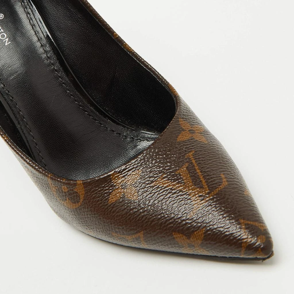 Louis Vuitton Louis Vuitton Monogram Canvas and Patent Leather Cherie Pumps Size 37.5  7