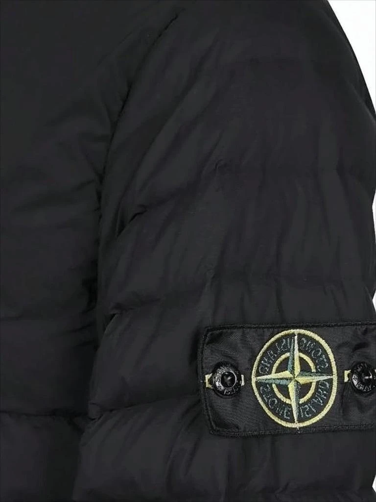 Stone Island Horizontal Quilted Padded Jacket with High Collar 3