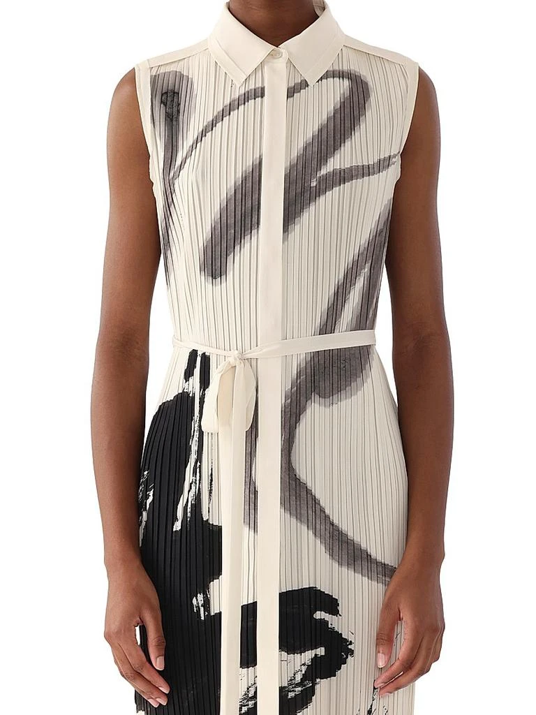 Jason Wu Artwork Pleated Shirtdress 4