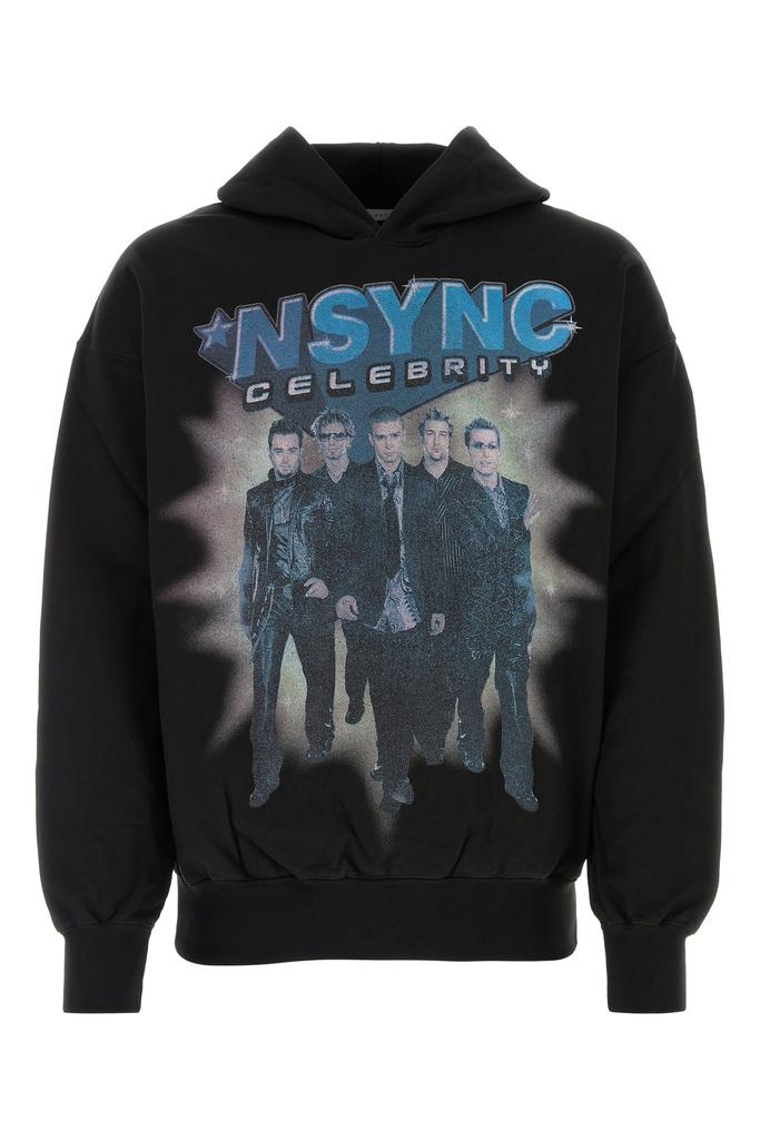 1989 STUDIO Black cotton sweatshirt