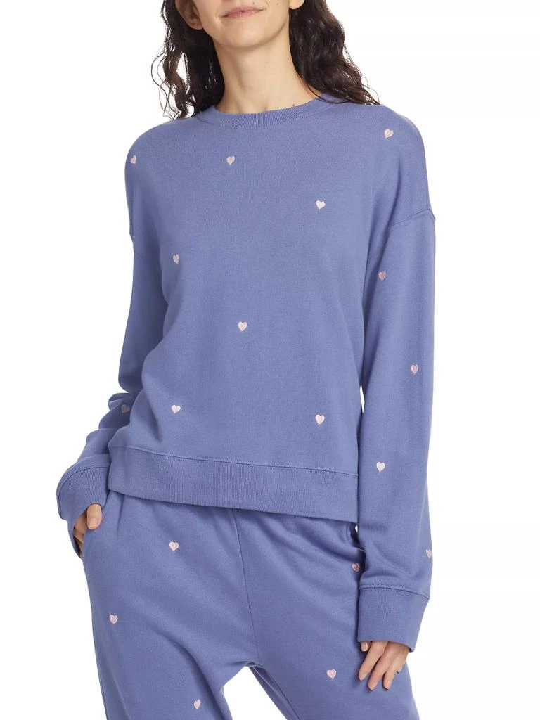 Rails Ramona Embroidered Heart Sweatshirt 3