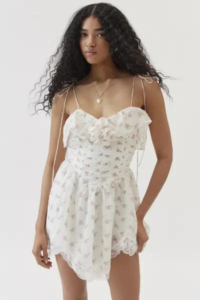 For Love & Lemons For Love & Lemons Amelia Floral Mini Dress