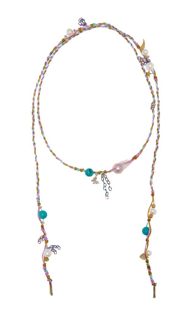 Joie DiGiovanni Joie DiGiovanni - Spring Water 18K Gold Multi-Stone Necklace - Multi - OS - Moda Operandi - Gifts For Her