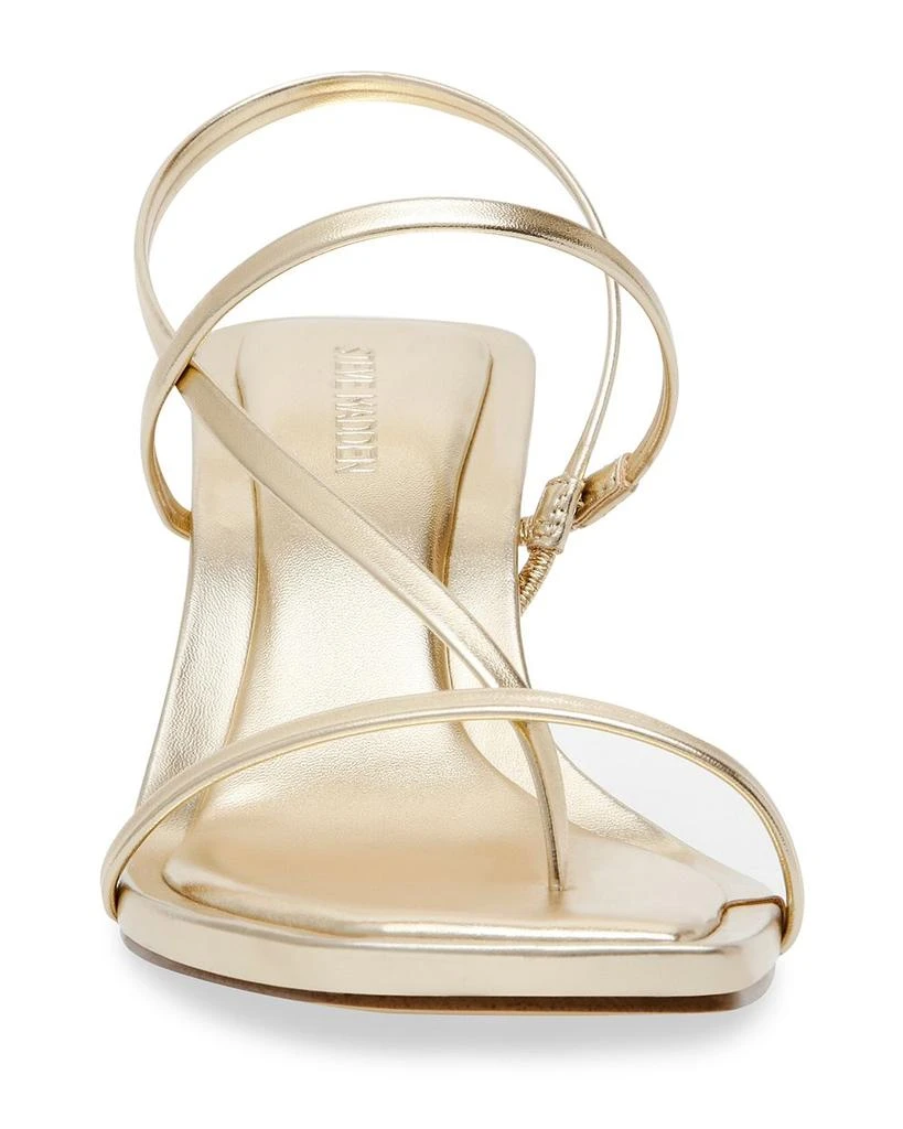 Steve Madden Women's Locke Strappy Asymmetrical High Heel Sandals 8