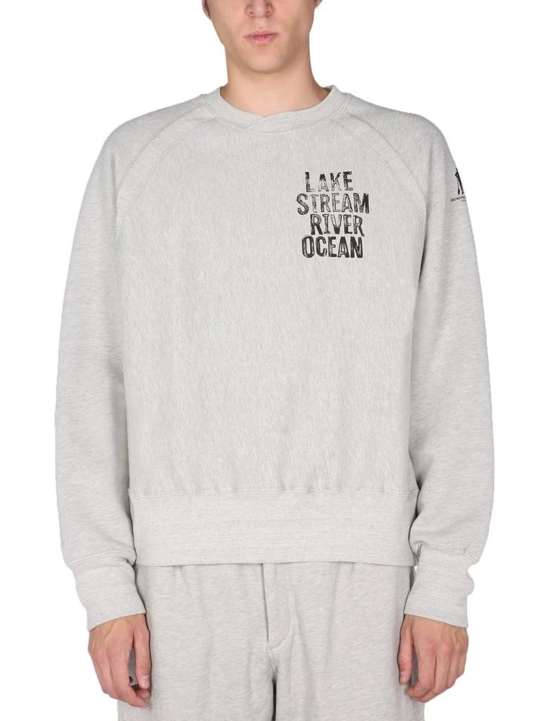 Engineered Garments Engineered Garments Printed Crewneck Sweatshirt 1