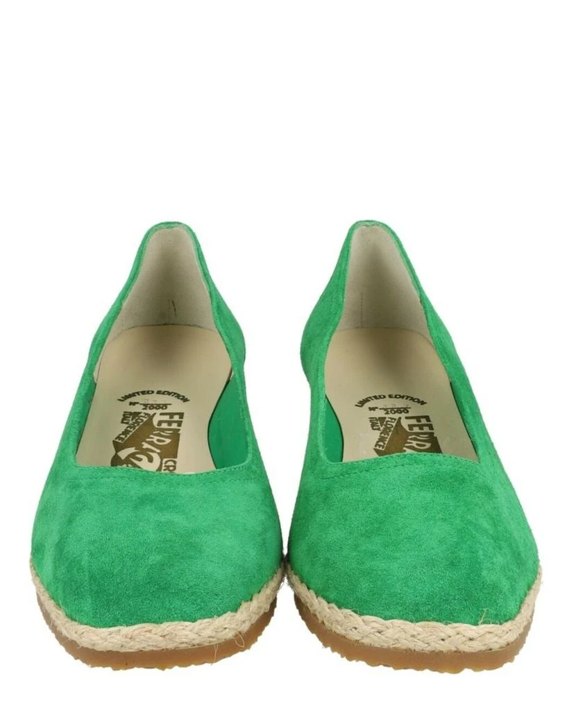 Salvatore Ferragamo Campy Archive Limited Edition 1976 Espadrille Wedges 5