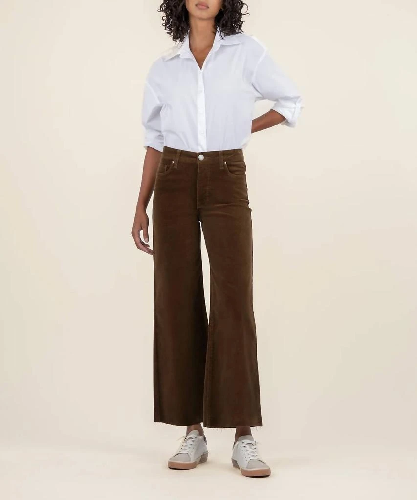 KUT from the Kloth Kut From The Kloth - Meg Corduroy Wide Leg Pants 1