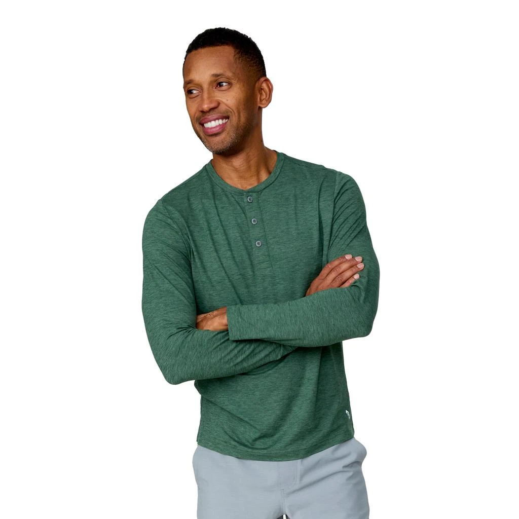 Free Country Men's Henley Long Sleeve Shirt 5