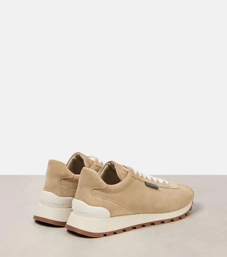 Brunello Cucinelli Monili suede sneakers 2