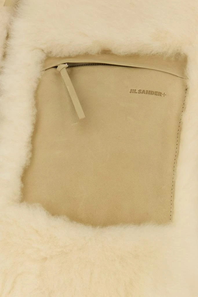 Jil Sander Sand shearling jacket 2