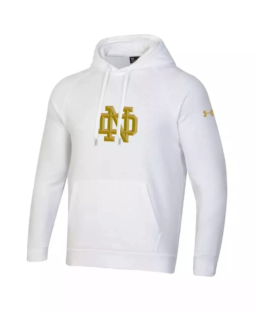 Under Armour Men's Notre Dame Fighting Irish 2024 Shamrock Series Rival Fleece Pullover Hoodie 1