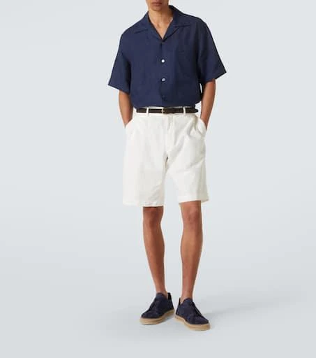 Zegna Triple Stitch suede espadrilles 2