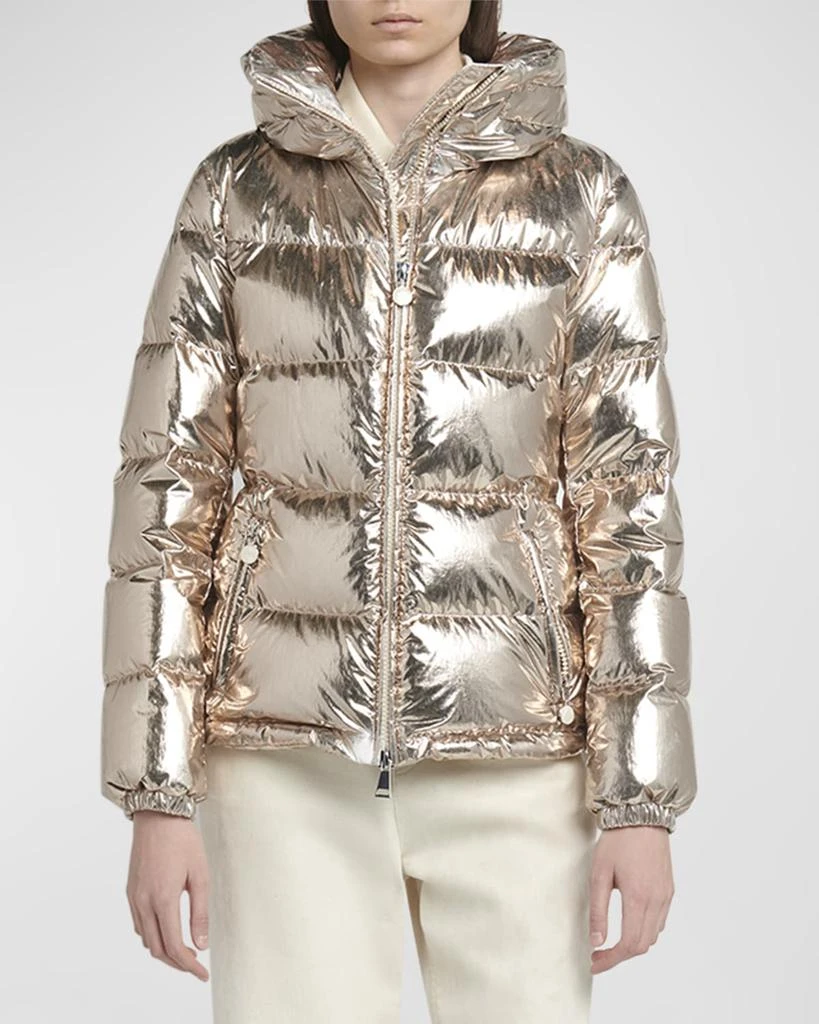 Moncler Douros Metallic Puffer Jacket 2