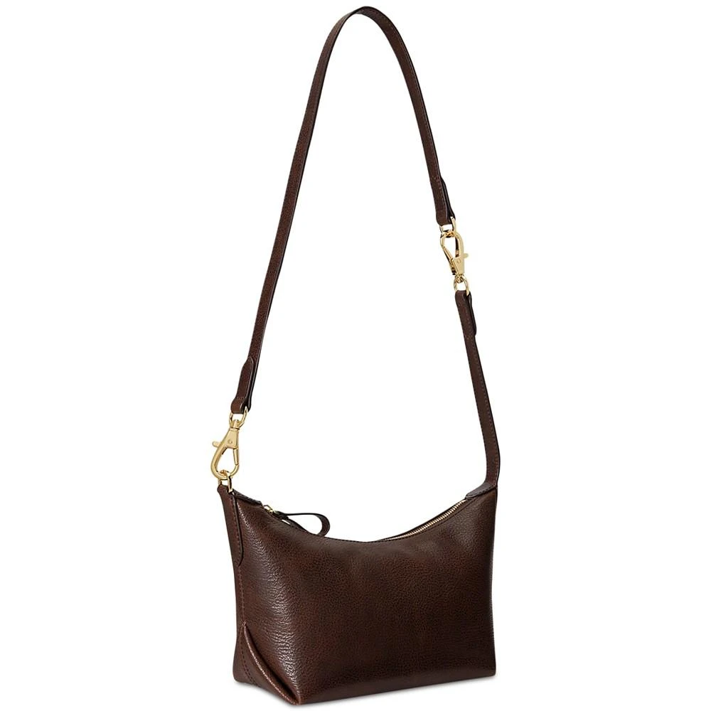 Lauren Ralph Lauren Waxed Leather Small Kassie Shoulder Bag 2