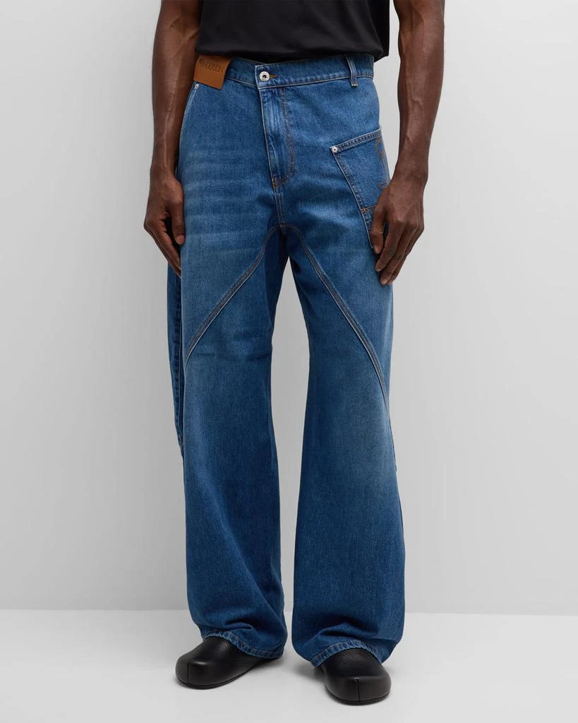 JW Anderson Men's Twisted Workwear Jeans 5