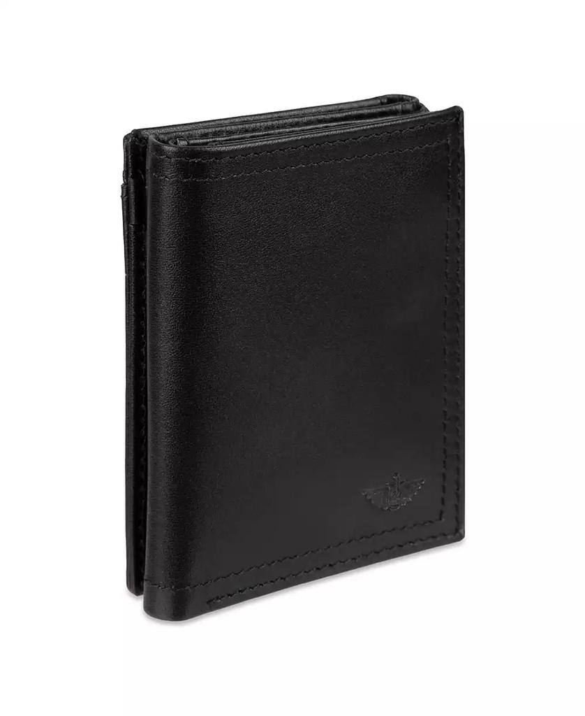 Dockers Men's RFID Z-Fold Leather Trifold Wallet