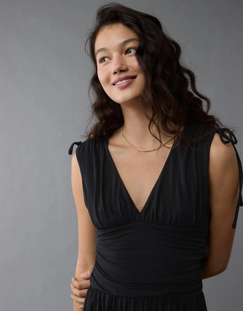 AE V-Neck Cinch Bodice Mini Dress  On Sale Now with Up to 71% Off |  Discover Exclusive Deals & Savings at BeyondStyle  Authentic AE Women| Dresses|Casual Dresses with Limited-Time Discounts, Free