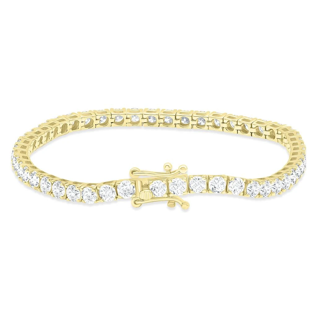 SSELECTS 8 Carat Tw Diamond Tennis Bracelet In 14K 3