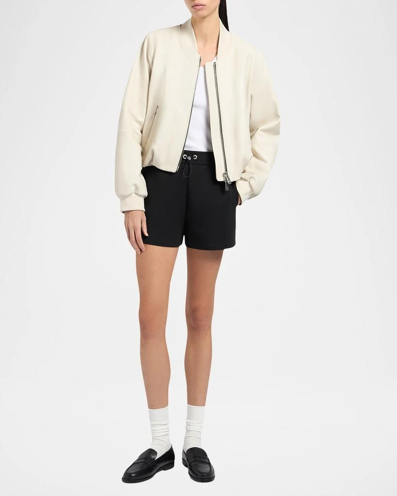Moose Knuckles Cardin Leather Bomber Jacket 2