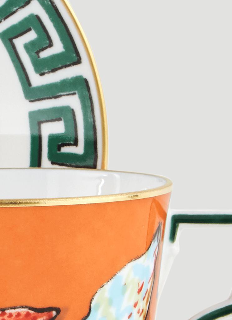 Ginori 1735 Set of Two Il Viaggio di Nettuno Tea Cup and Saucer