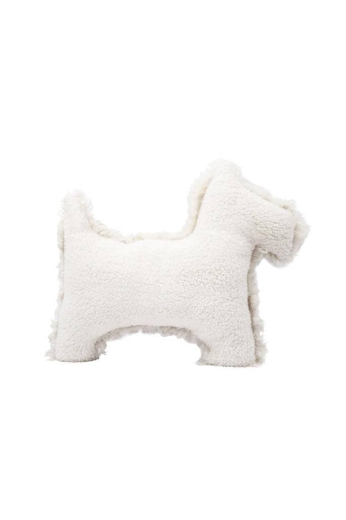Gushlow & Cole Scottie dog sheepskin cushion