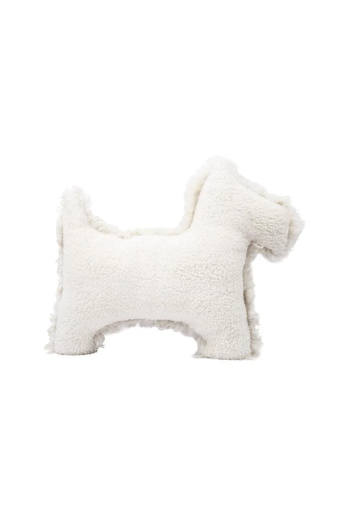 Gushlow & Cole Scottie dog sheepskin cushion 2