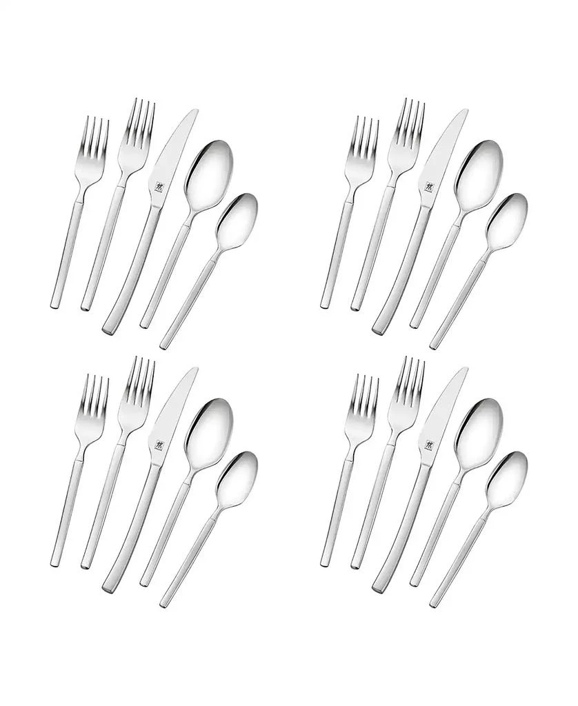 ZWILLING Opus 18/10 Stainless Steel 20 Pc. Flatware Set, Service for 4 1