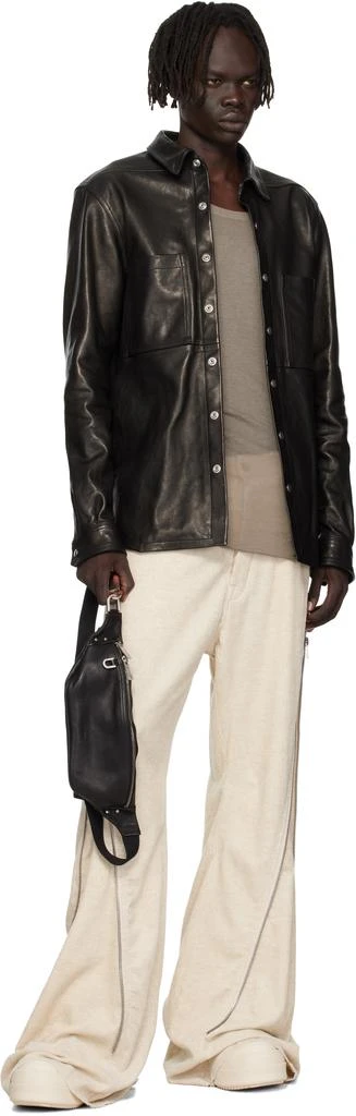 Rick Owens Black Concordians Geo Bumbag Pouch 4