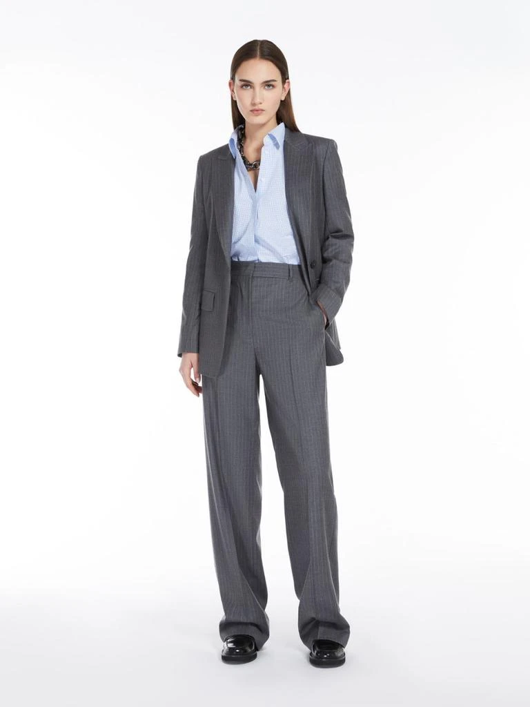 Max Mara Wool flannel trousers 5