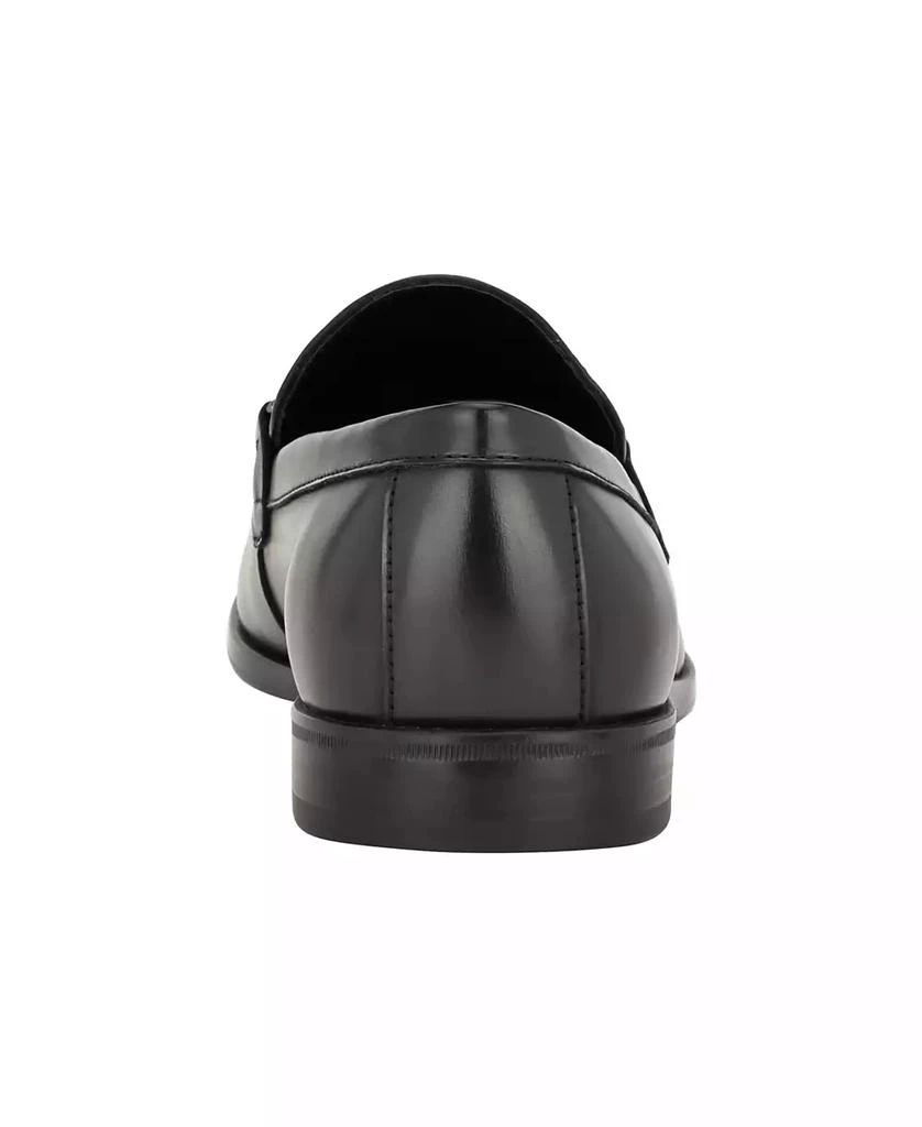 GUESS Men's Hisoko Square Toe Slip On Dress Loafers 3
