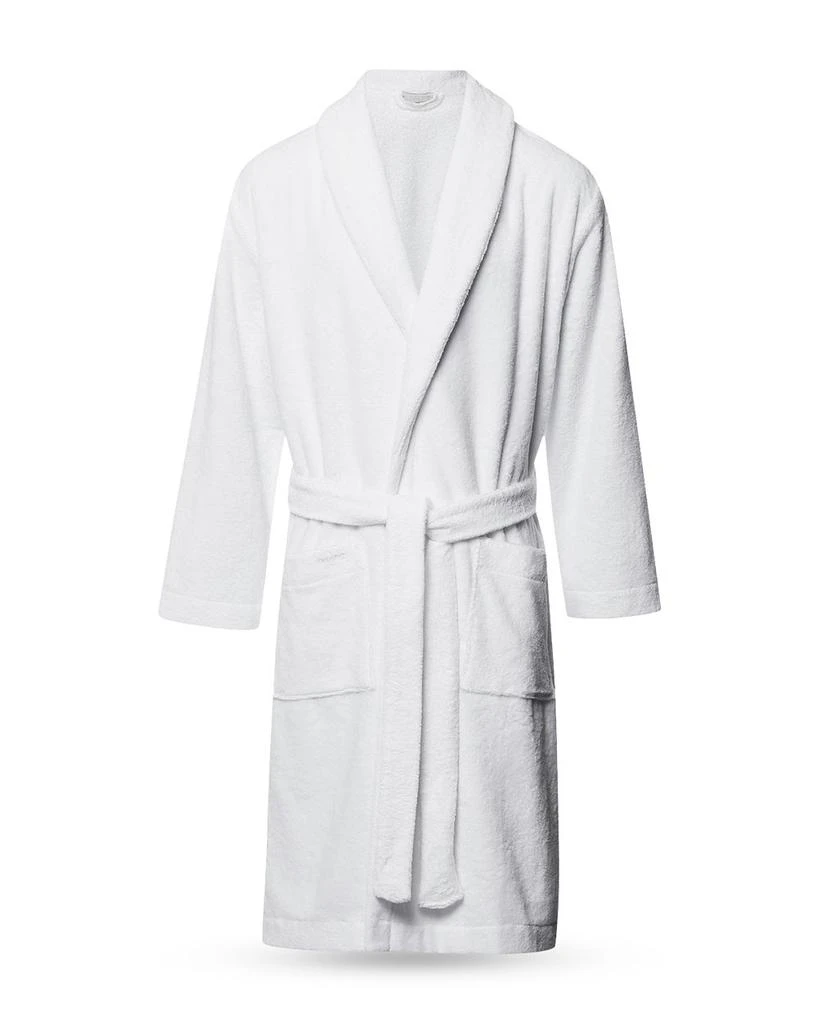 Hanro Men
s Plush Terry Velour Robe 4