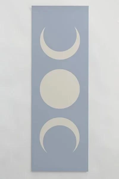 Deny Designs Colour Poems For Deny Moon Minimalism Yoga Mat 1