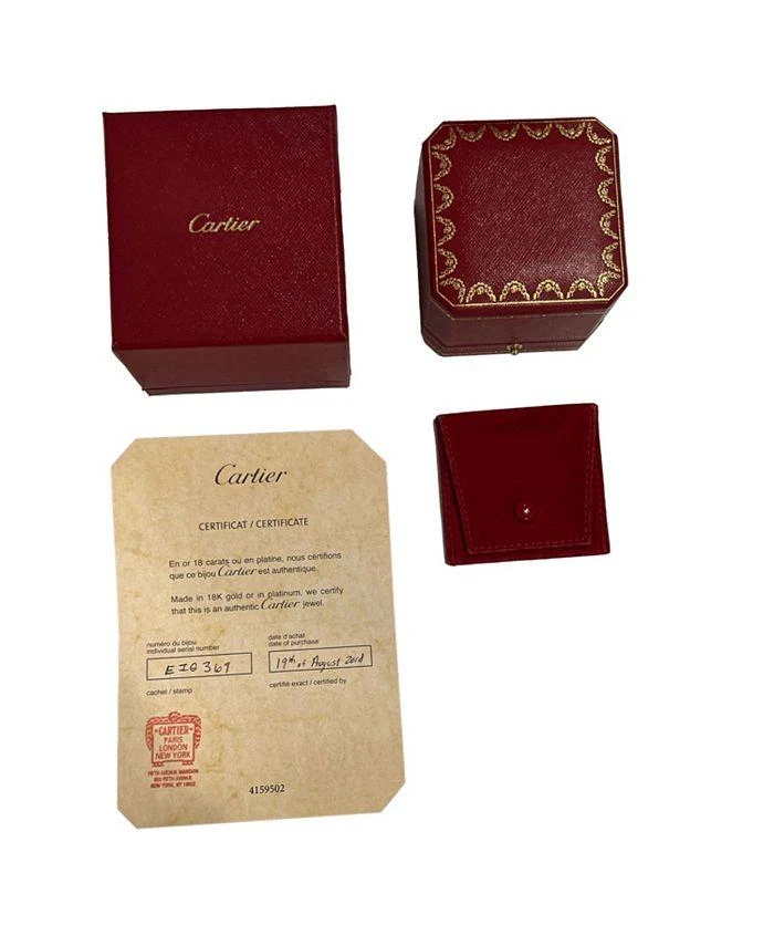 Cartier Love 18K White Gold Wedding Band 3