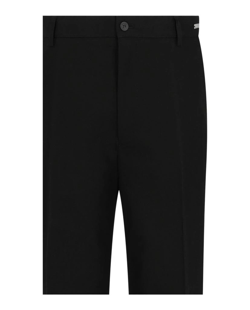 Salvatore Ferragamo Flared Cotton Chino Trousers 3