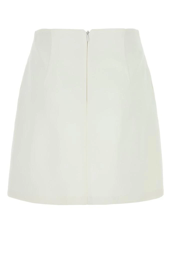 Ermanno Scervino White viscose blend skirt 1