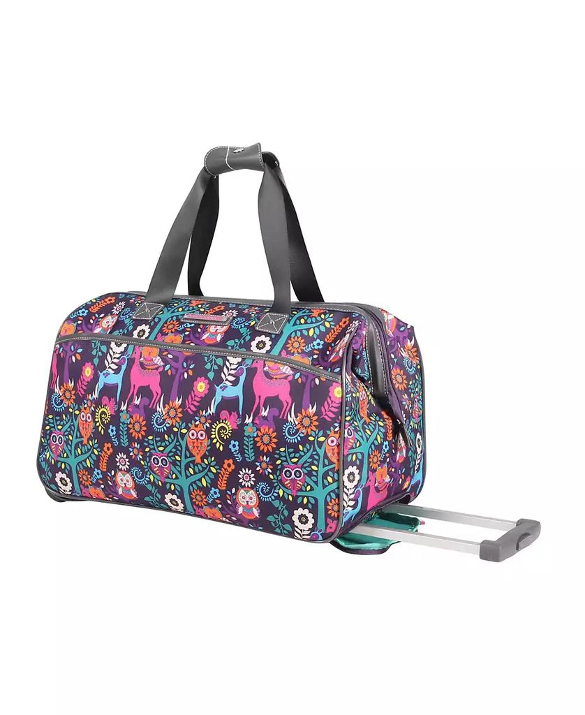 Lily Bloom Carry-on Softside Rolling Duffel Bag 1