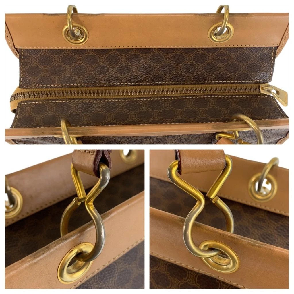 Celine Macadam Pvc Leather Handbag Tote Bag (Pre-Owned) 5