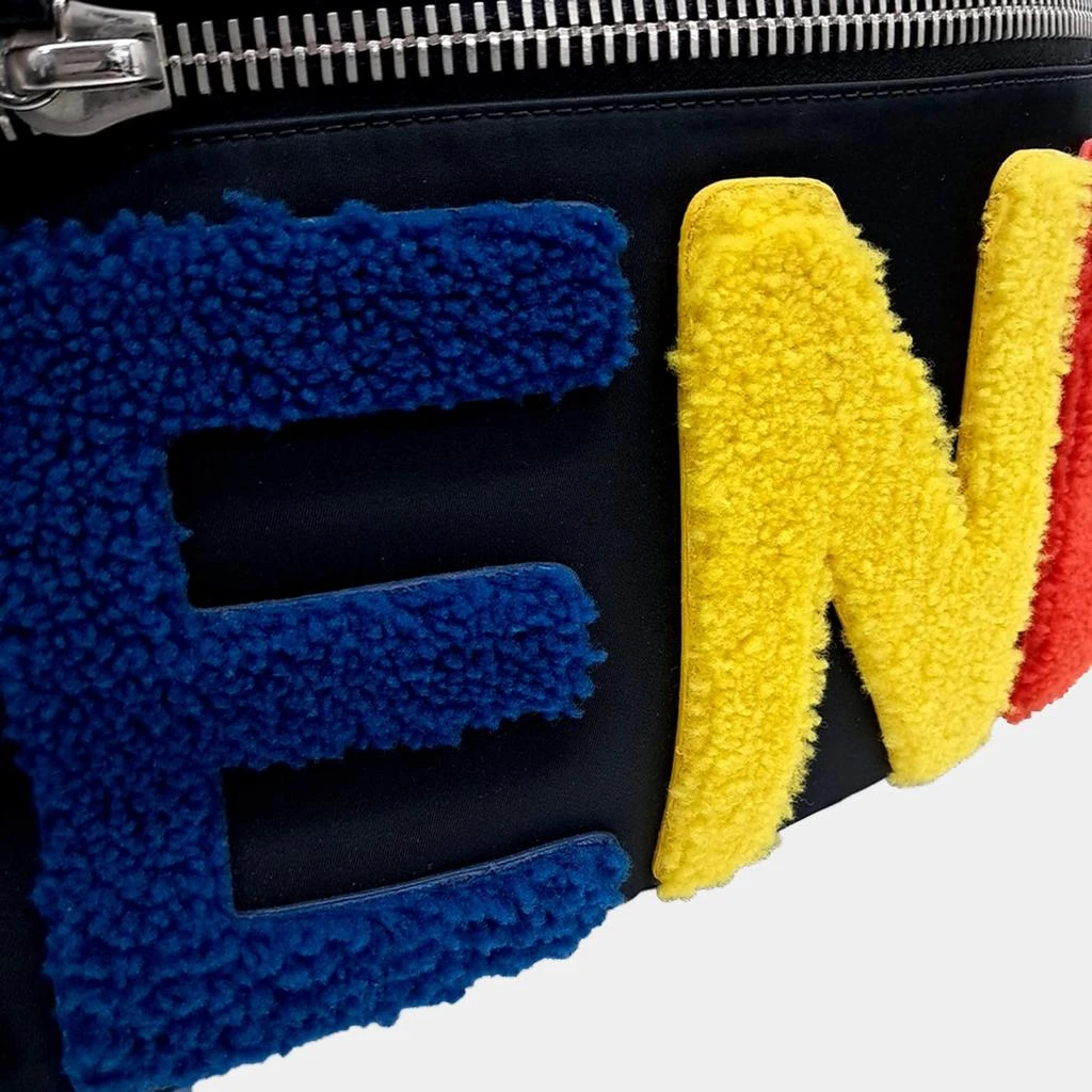 Fendi Fendi Black Fabric monster backpack 4