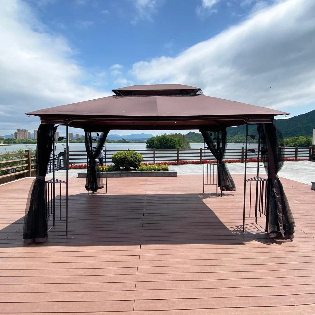 Streamdale Furniture Streamdale 13 X 10 Outdoor Patio Gazebo Canopy Tent With Ventilated Double 3