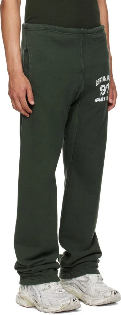 GREG ROSS SSENSE Exclusive Green Sweatpants 2
