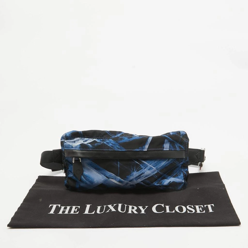 MontBlanc Montblanc Black/Blue Nylon Meisterstuck Selection Glacier Belt Bag 11