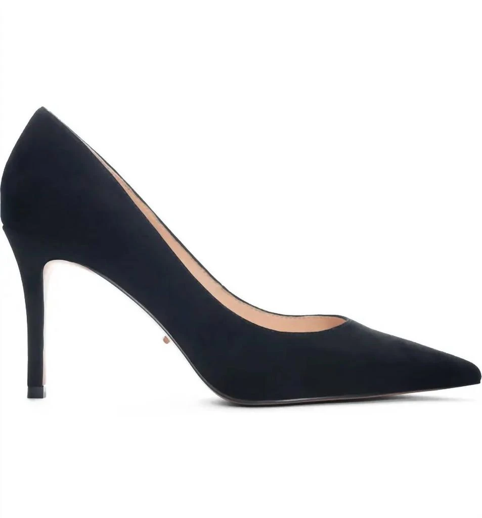 42 GOLD Rafee Kid Suede Pumps In Black 2