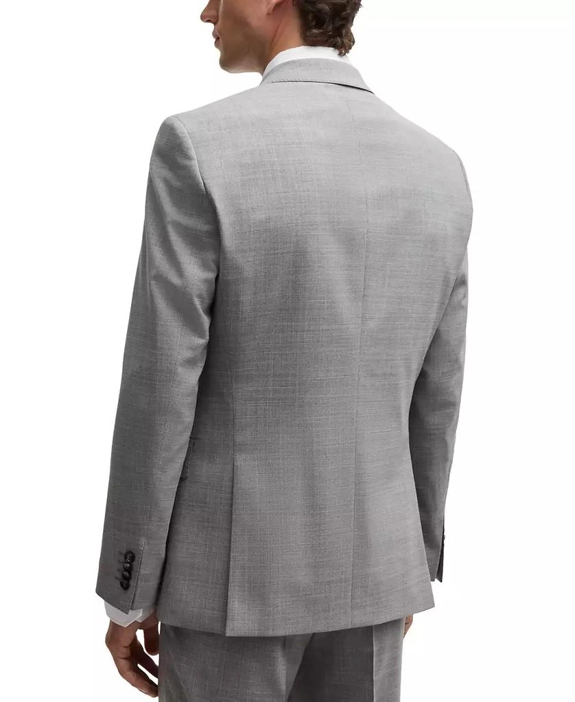 Hugo Boss Men's Patterned Stretch Cloth Slim-Fit Suit 5