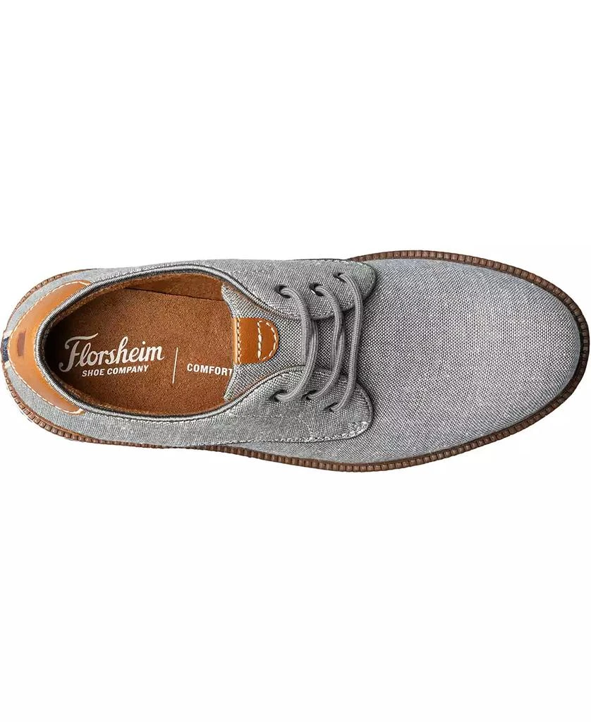 Florsheim Boys Highland Jr. Canvas Plain Toe Oxford 6