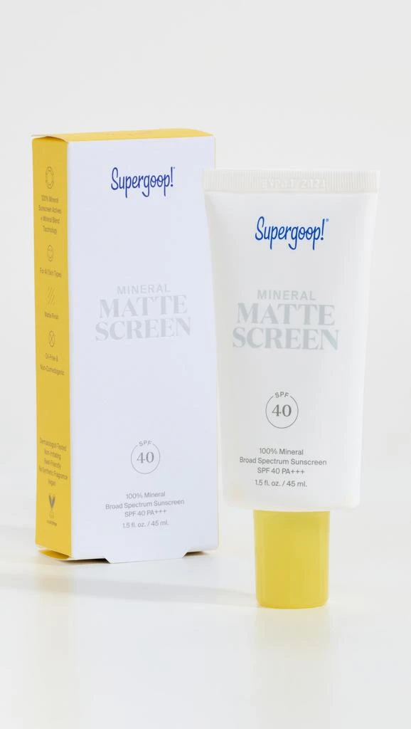 Supergoop! Mineral Mattescreen SPF 40 4