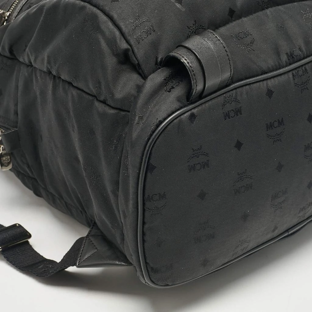 MCM MCM Black Visetos Nylon Stark Backpack 14