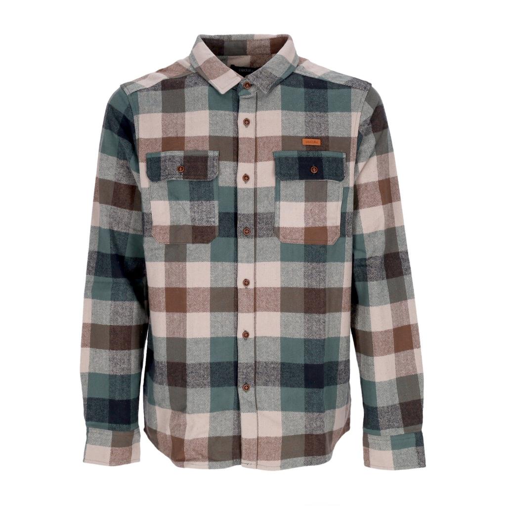 Iriedaily Lumber Fella Shirt Men's Long Sleeve Shirt Jungle Green