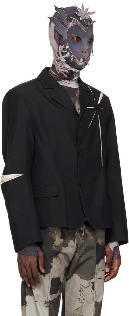 KUSIKOHC Black Origami Blazer 2