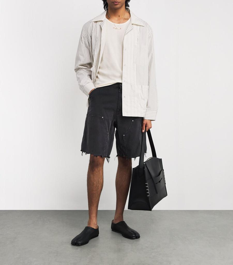 MAISON MARGIELA Washed Jeans Shorts